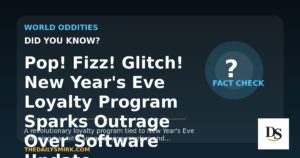 Pop! Fizz! Glitch! New Year's Eve Loyalty Program Sparks Outrage Over Software Update - The Daily Smirk