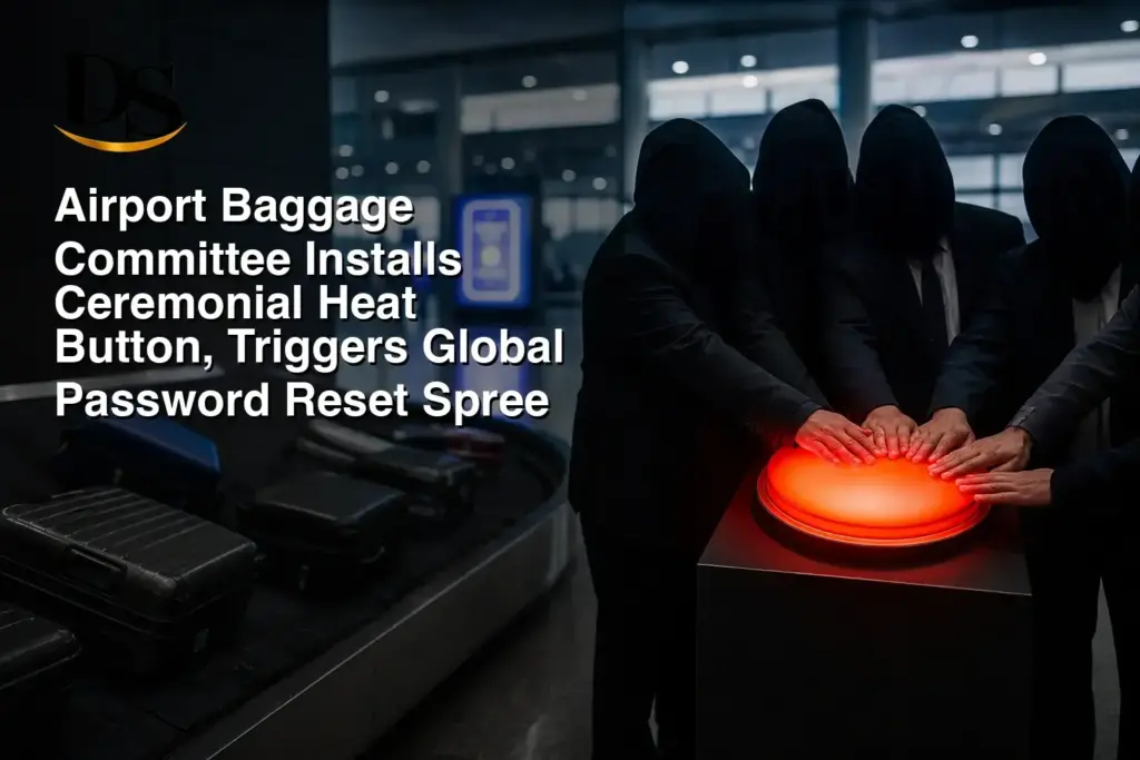 Airport Baggage Committee Installs Ceremonial Heat Button, Triggers Global Password Reset Spree