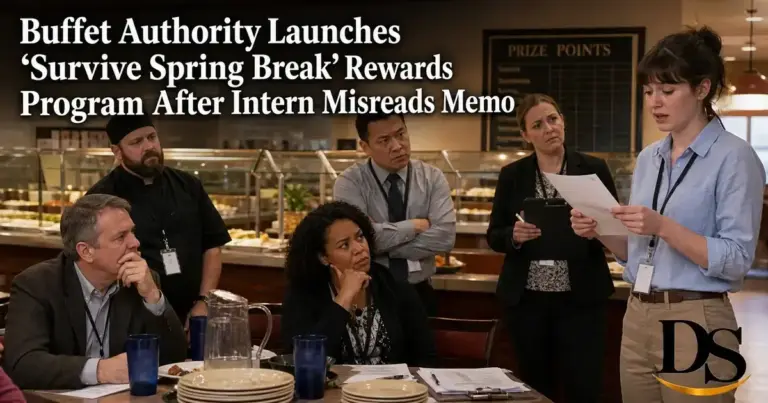 Buffet Authority Launches ‘Survive Spring Break’ Rewards Program After Intern Misreads Memo