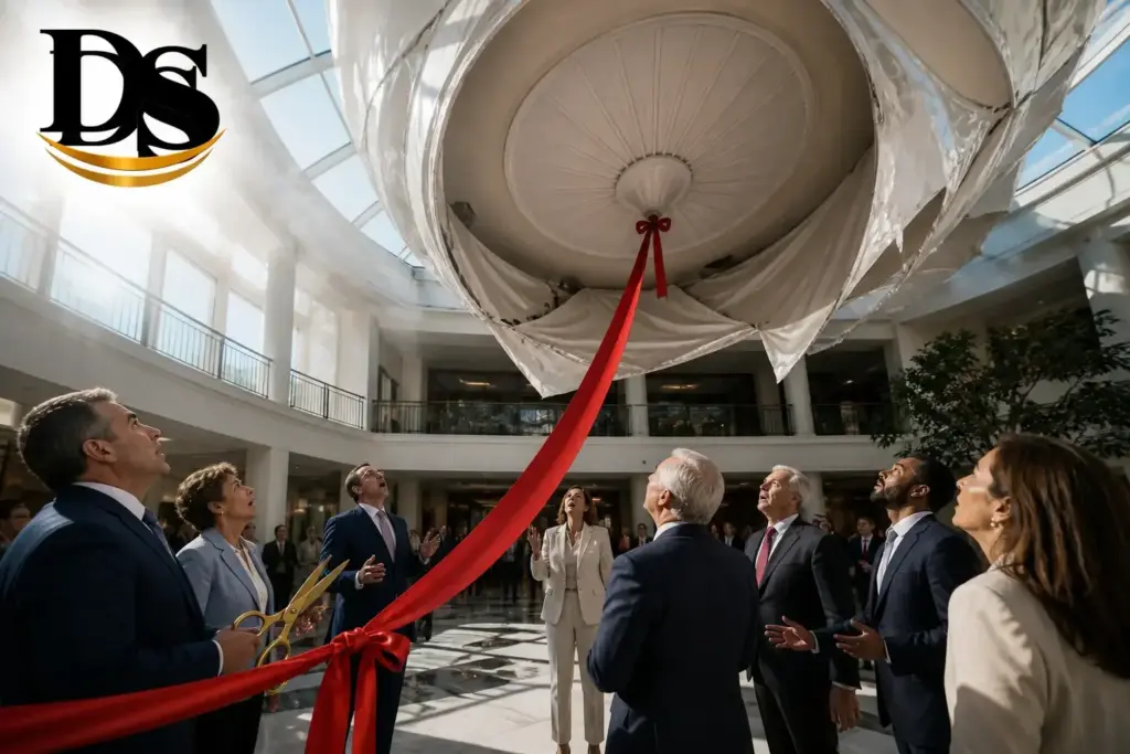 Featured image for article: National Waiting-Room Council Launches Hunt for April Fools Architect After Ribbon Collapse Exposes Structural Prank