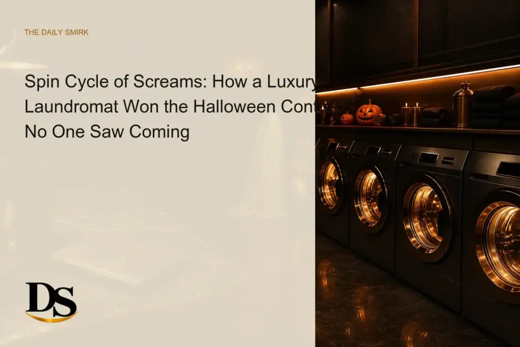 Featured image for article: Spin Cycle of Screams: How a Luxury Laundromat Won the Halloween Contract No One Saw Coming
