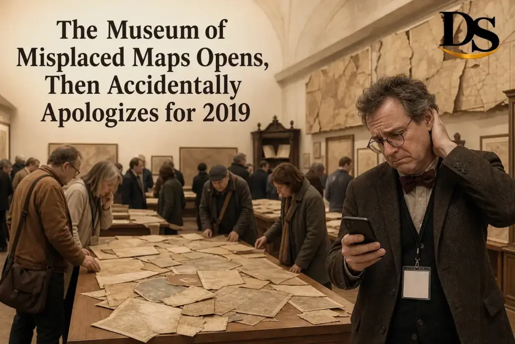 The Museum of Misplaced Maps Opens, Then Accidentally Apologizes for 2019