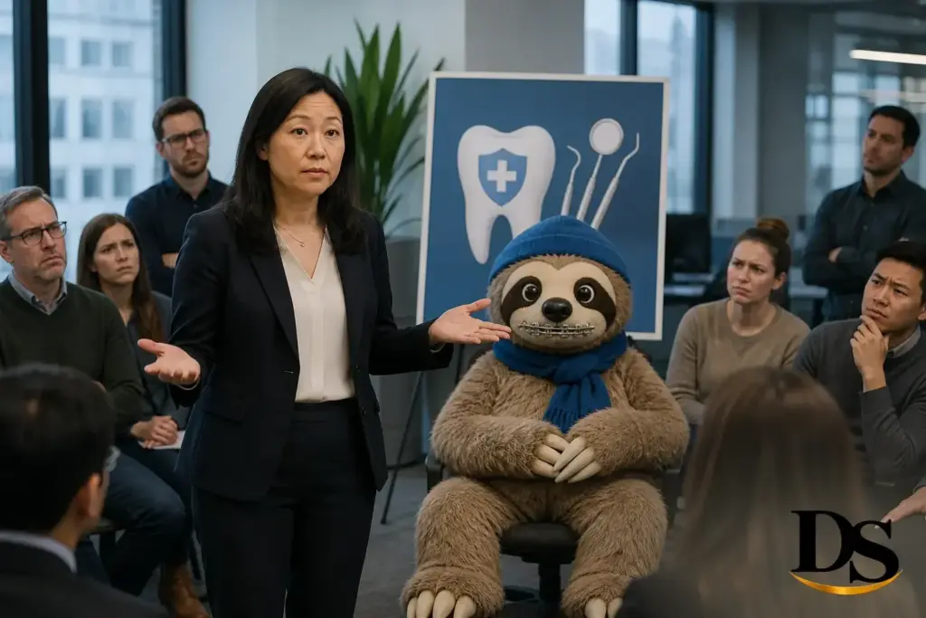 When the Mascot Demanded Braces, Wellness Went Viral