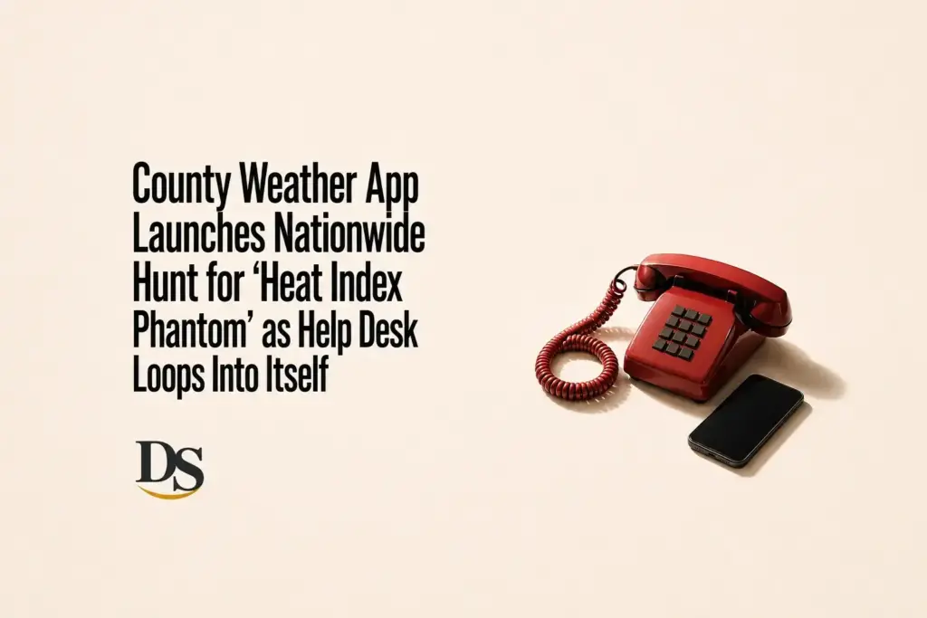 County Weather App Launches Nationwide Hunt for ‘Heat Index Phantom’ as Help Desk Loops Into Itself